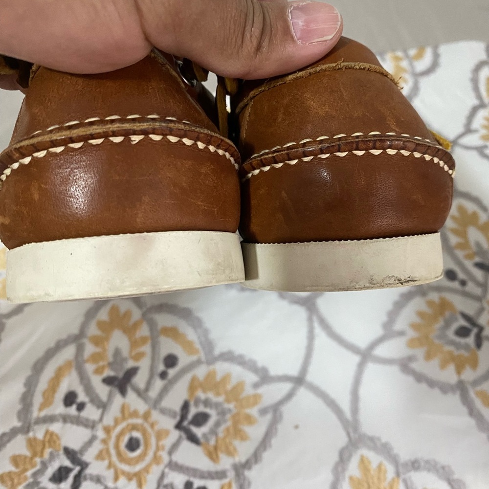 Lightly Used Mens Ralph Lauren Boat Shoes Size 8.5D - Picture 6 of 9